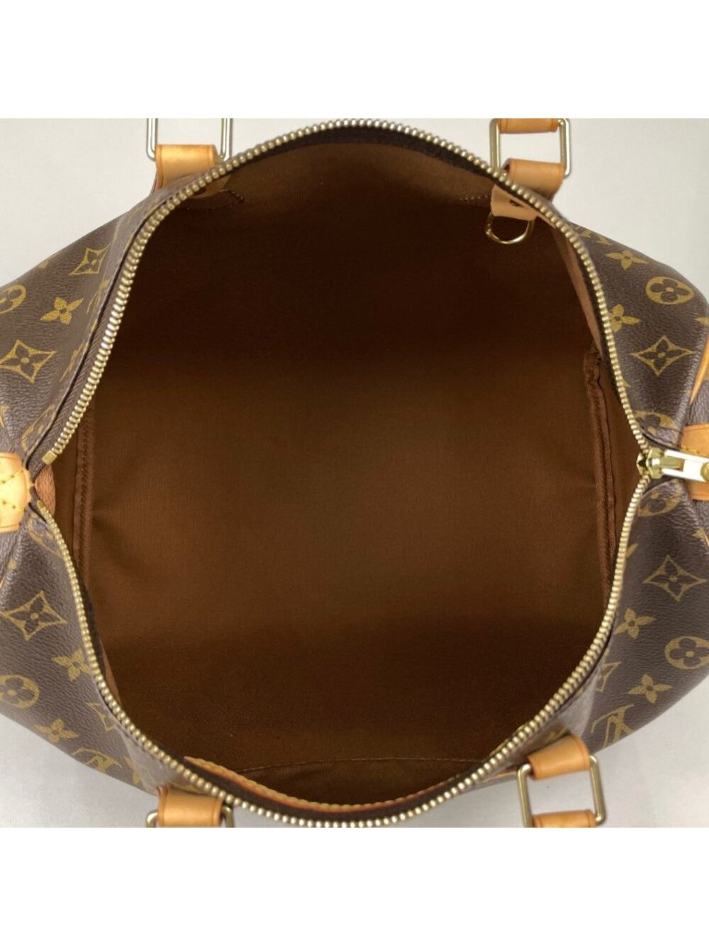★SOLD★ Louis Vuitton Speedy 35 Boston Bag Monogram Brown - Picture 10 of 10